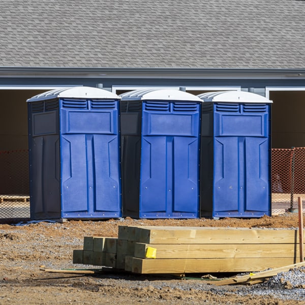 how do i determine the correct number of portable restrooms necessary for my event in Huntsville IL